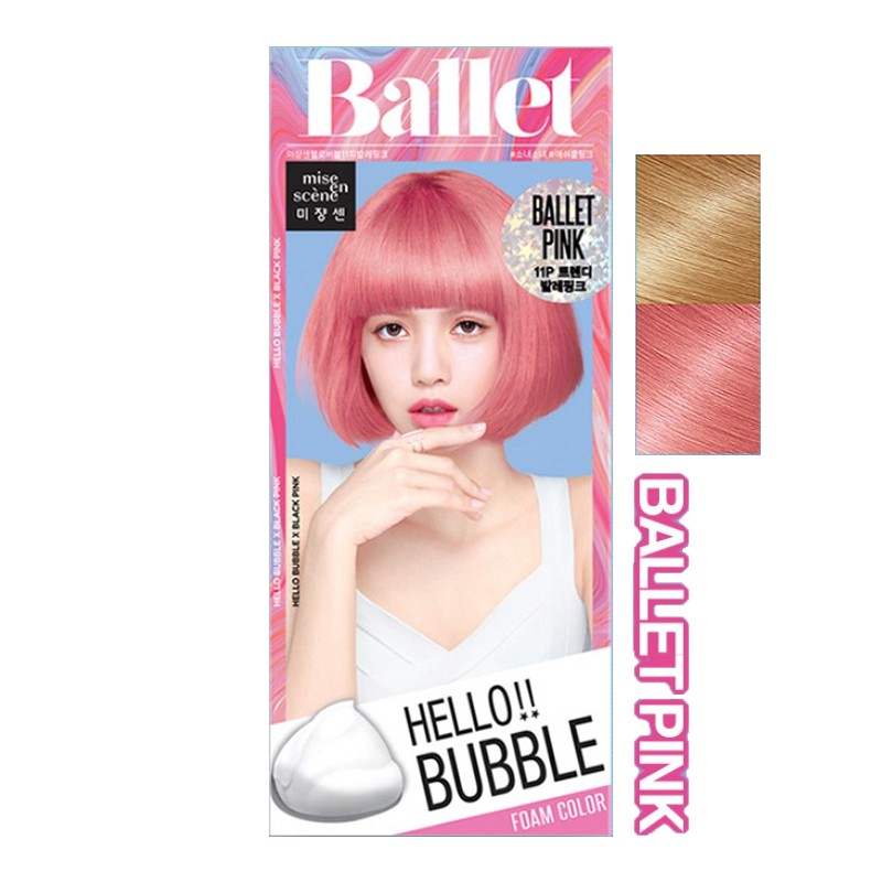 [Mise En Scene] Hello Bubble Foam Hair Dye / Hair Color Shopee Malaysia