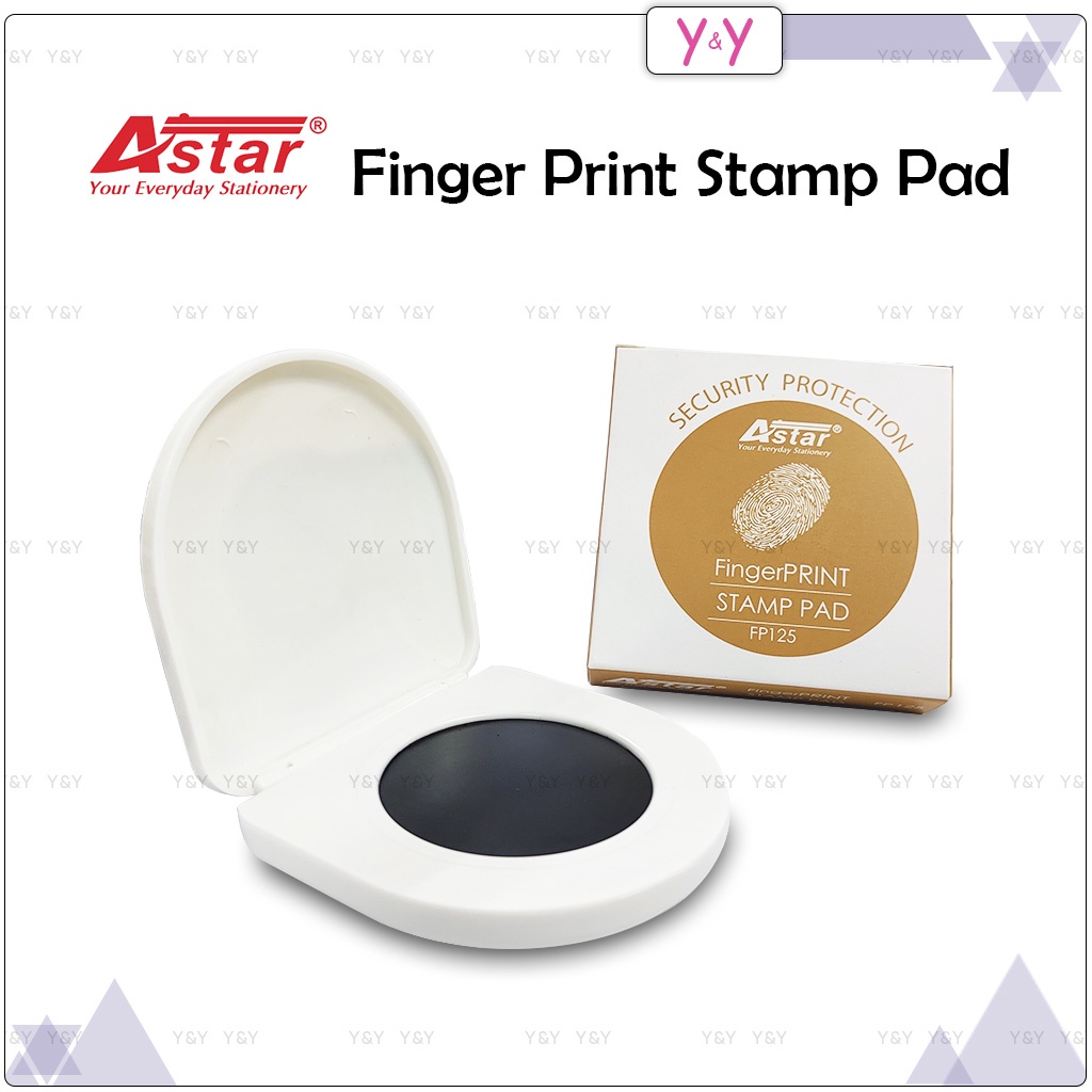 Astar Finger Print Stamp Pad / Thumbprint Stamp Pad / Stamp Ink Pad