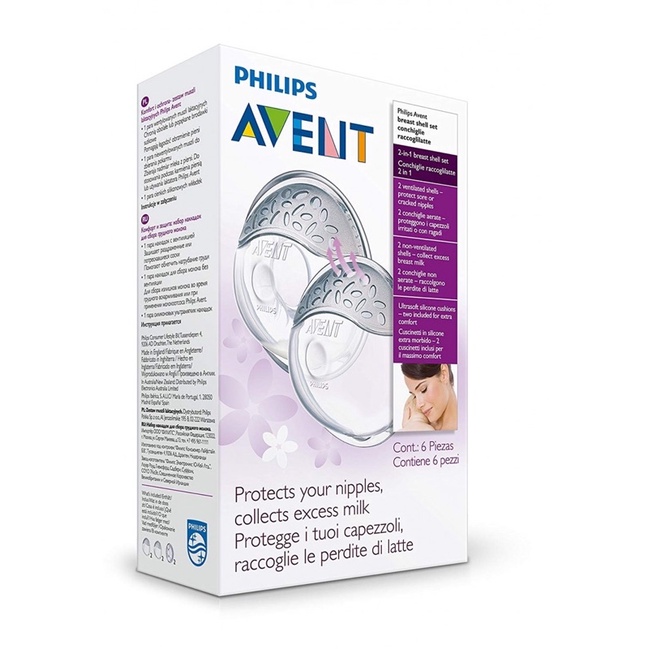 Philips Avent Comfort Breast Shell Set