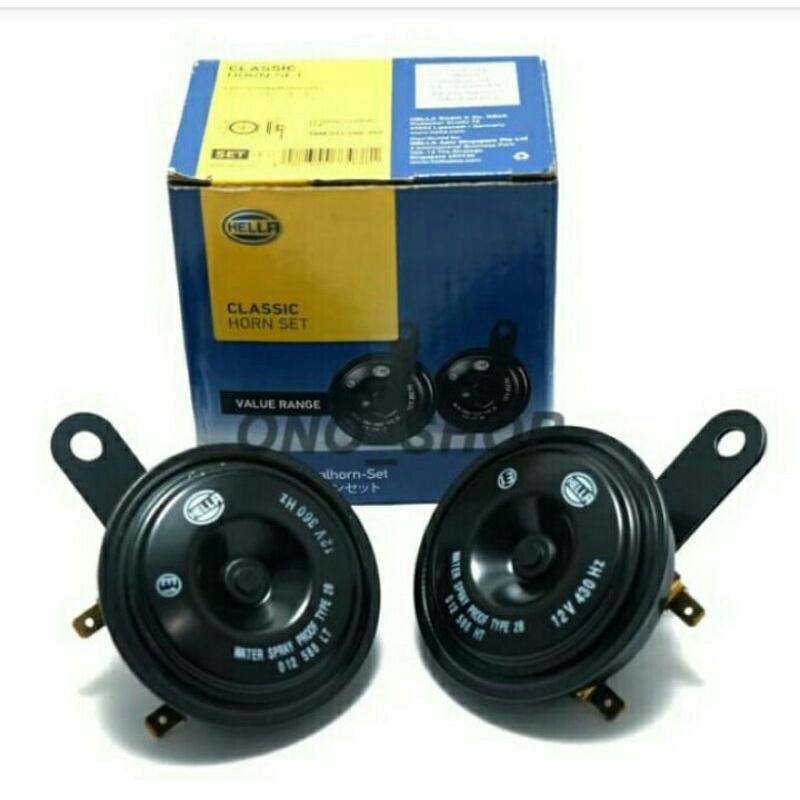 Horn HELLA Classic Horn Set 12 volt ORIGINAL | Shopee Malaysia
