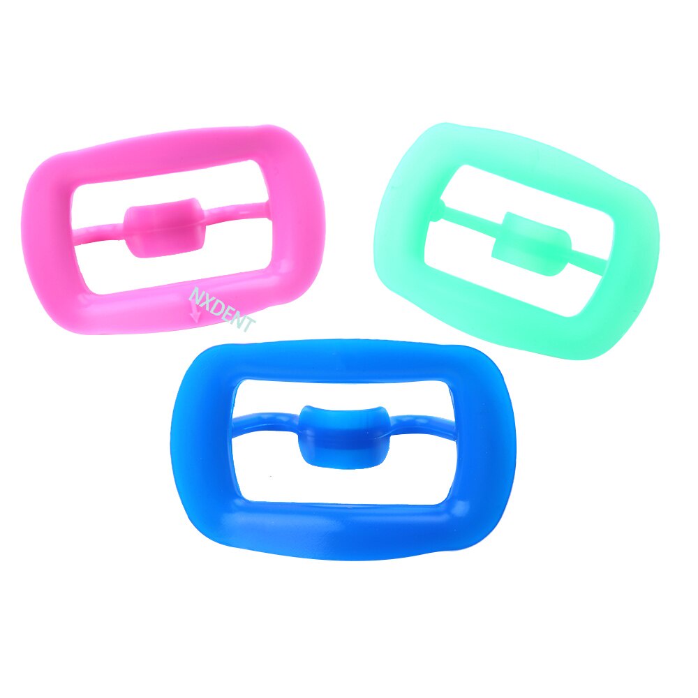 10Pcs Dental Oral Cheek Retractor Intraoral Opener Silicone Mouth Prop Guard Plastic Large And Small Size