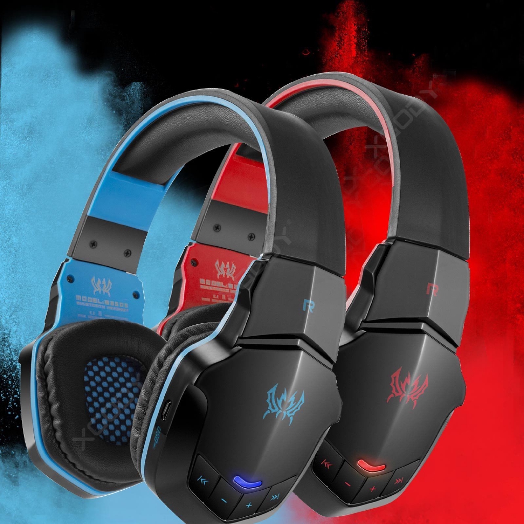 Wireless Gaming Headsets Bluetooth Stereo Headphones With Mic