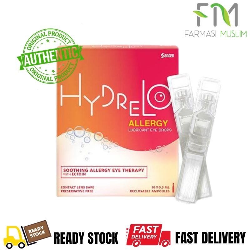 HYDRELO Allergy (Lubricant Eye Drops) Shopee Malaysia