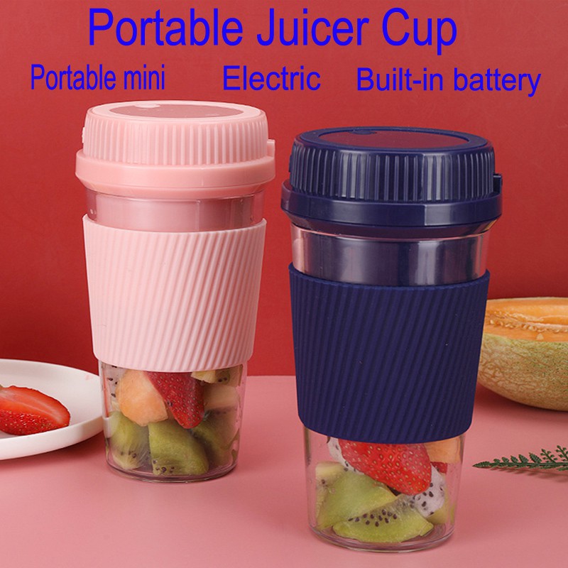 250ML Rechargeable Portable Juicers Cup Mini Juicer Electric Smoothie