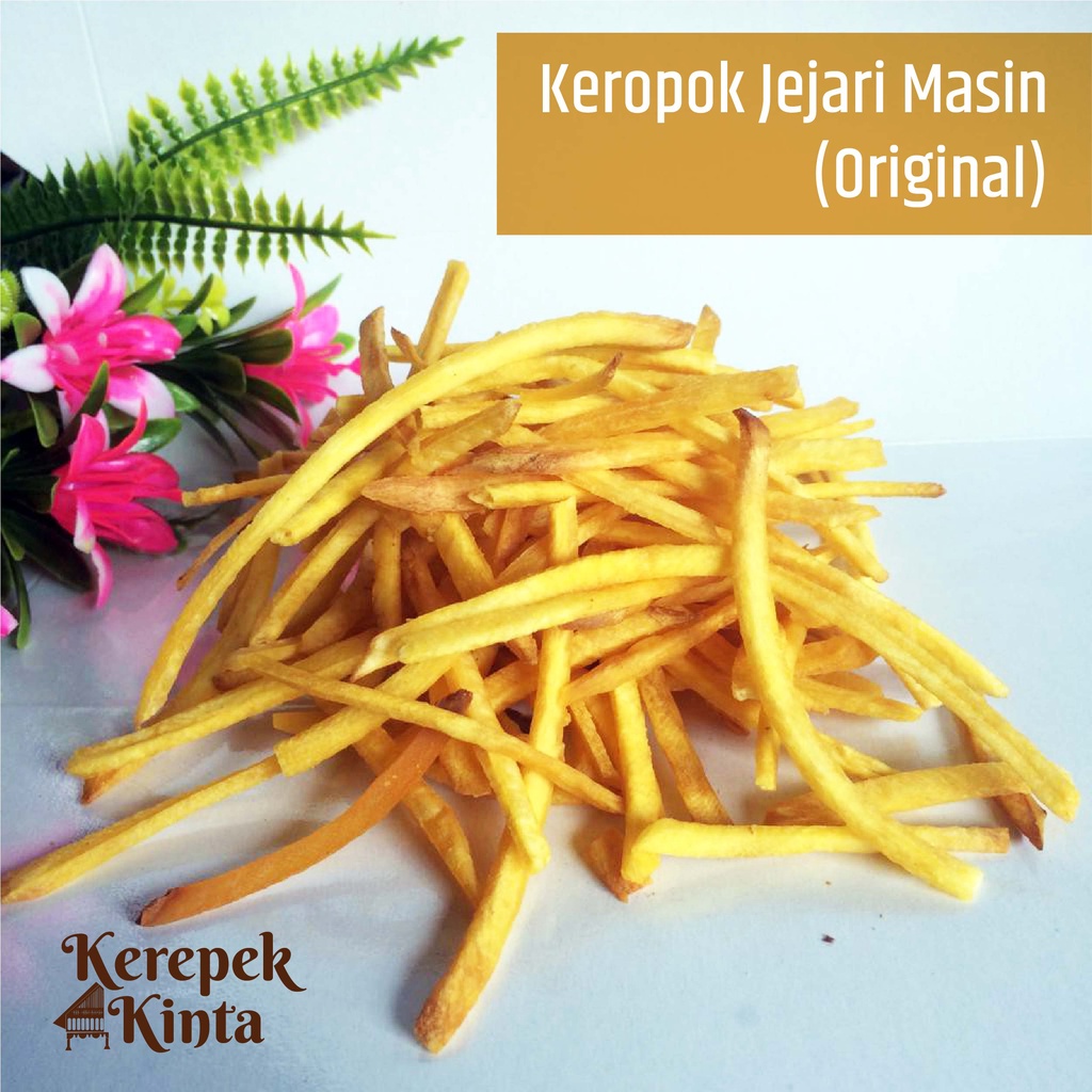 Kerepek Kinta Kerepek Jejari Ubi Masin Original 220gram 500gram