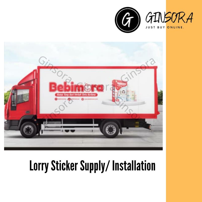 Lorry Sticker Supply / Installation Service [RFQ] | Shopee Malaysia