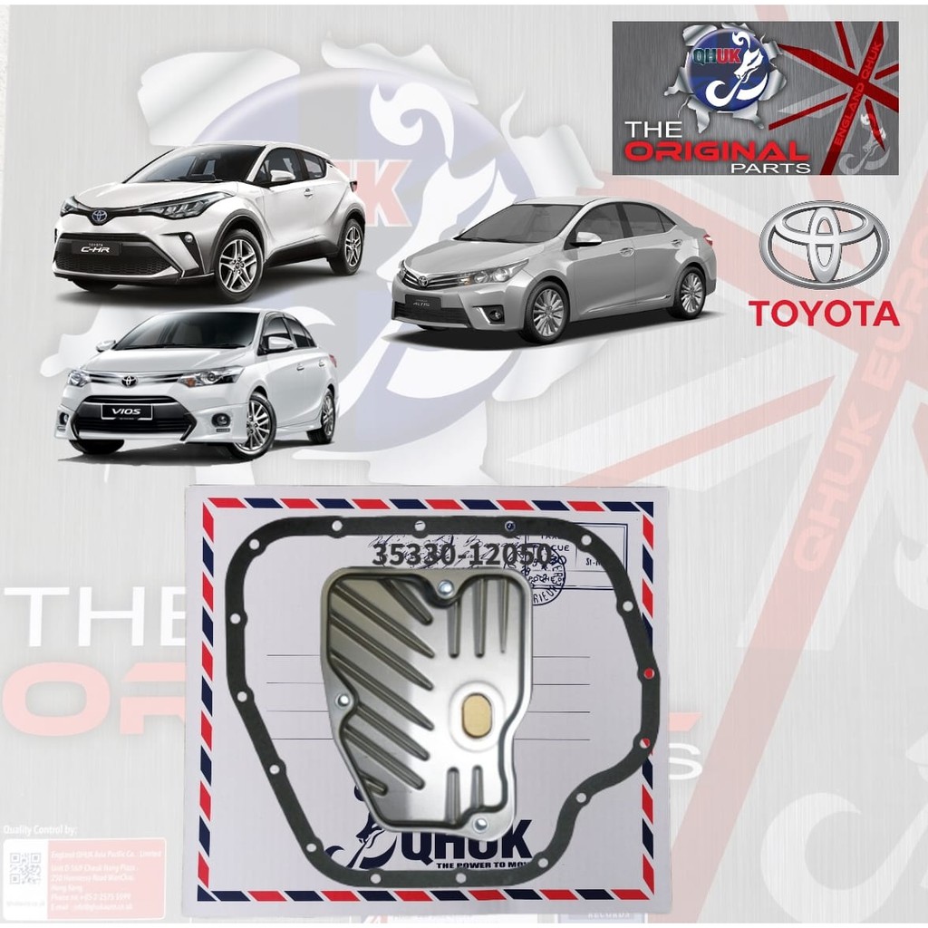 Toyota Vios Yaris Altis CHR CVT QHUK Auto Filter Kit Set(17 hole ...
