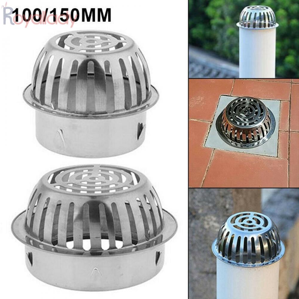 RoyalladyFloor Drain Leaf Trap Leaf Trap Gutter Stainless Steel For