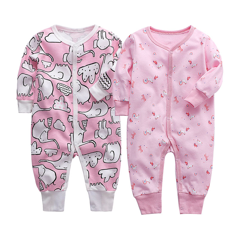 Rydale Baby Grow Sleepsuit - Newborn All-in-One Pyjama Outfit (5 Colour Options)