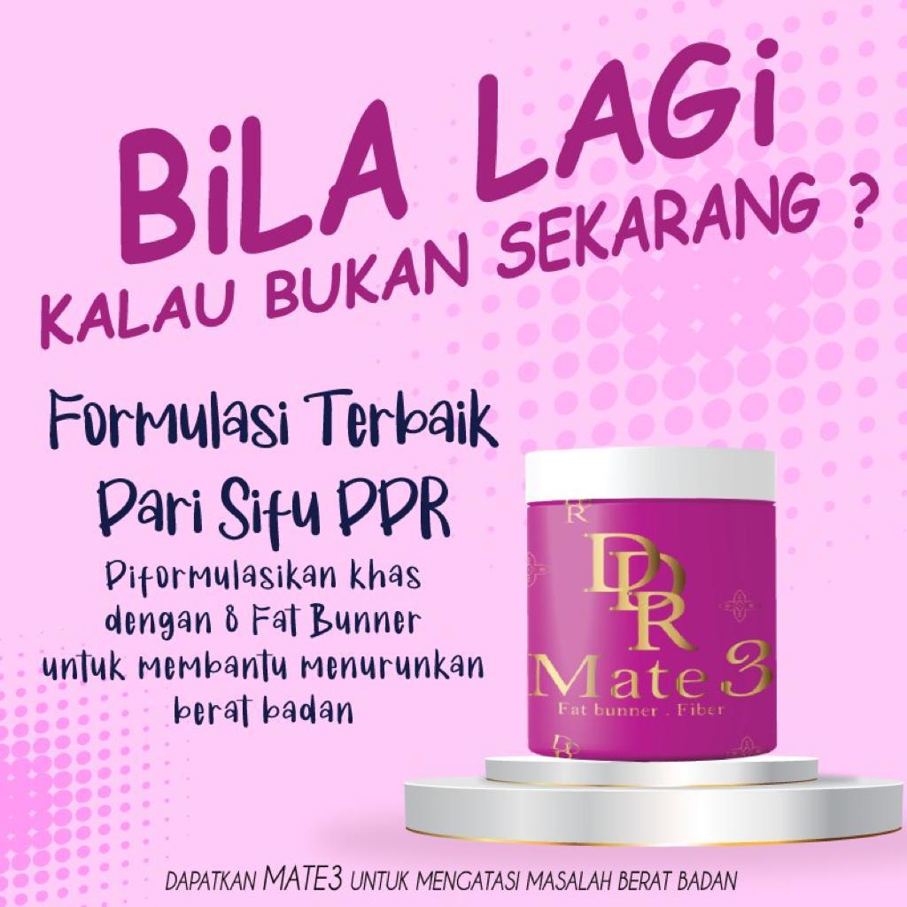 Ready Stok Jus Mate 3 Kurus Badan Dengan Cepat Berkesan Dan Selamat 100 Herba Terbaik Untuk 8833