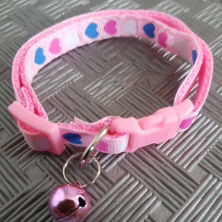 PetsVuitton Cat Collar with Bell Adjustable Buckle Pet Necklace Neck Strap  Paw Print 32cm Rantai Tali Kolar Kucing Loceng