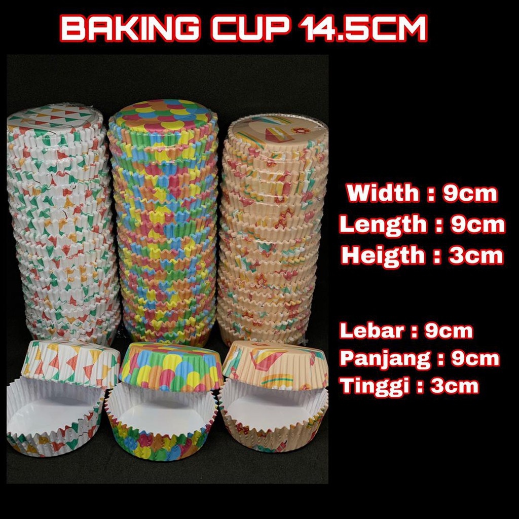 🎂WANT2BAKE🎂BAKING CUP PAPER / BAKING CASE CUP CIRCLE / BAKING CASE ...