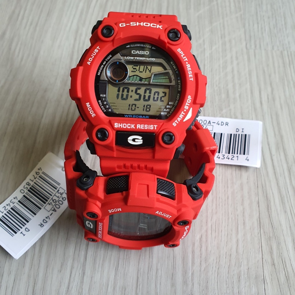 Harga g shock mat moto merah sale