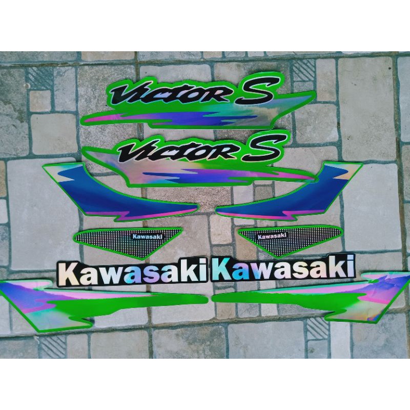 Ninja R Sticker Striping Full hologram design ORI new concept | Shopee ...