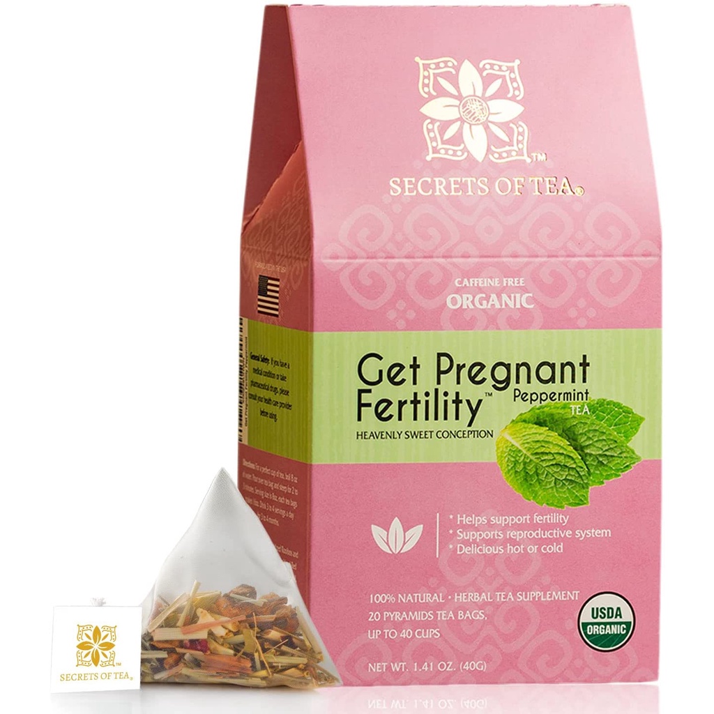 Secrets Of Tea Fertility Tea Organic Red Raspberry Leaf Tea Fertility