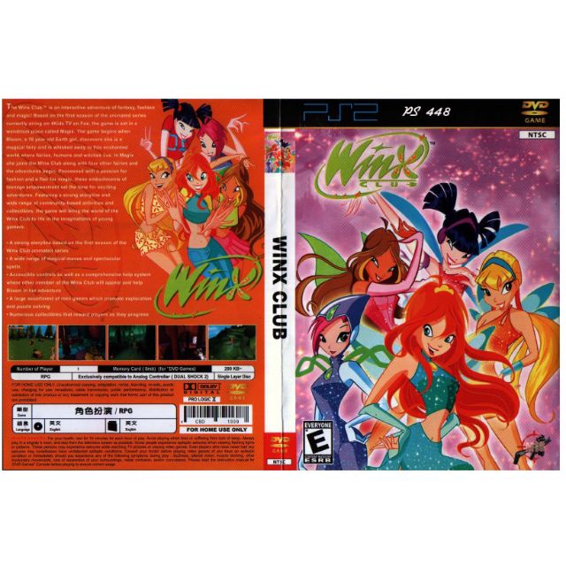 PS2 Games CD Collection Winx Club | Shopee Malaysia