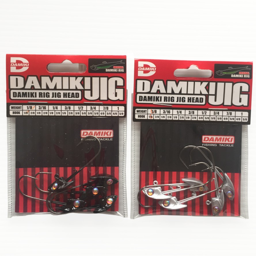 DAMIKI Damiki Rig Jig Head 5pcs perpack Shopee Malaysia