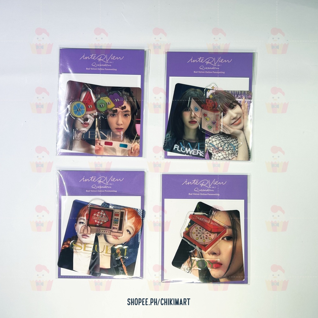 Red Velvet Queendom Official MD - Epoxy Sticker Set | Shopee Malaysia