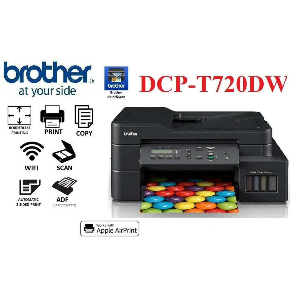 Brother Dcp-t220   Dcp-t420w   Dcp-t520w   T720dw Wifi 3 In 1 Wifiink 