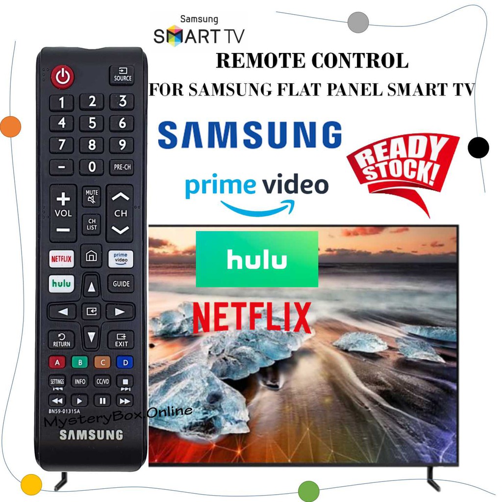 Samsung Replacement | Samsung Smart Flat Panel LED TV Remote Control ...