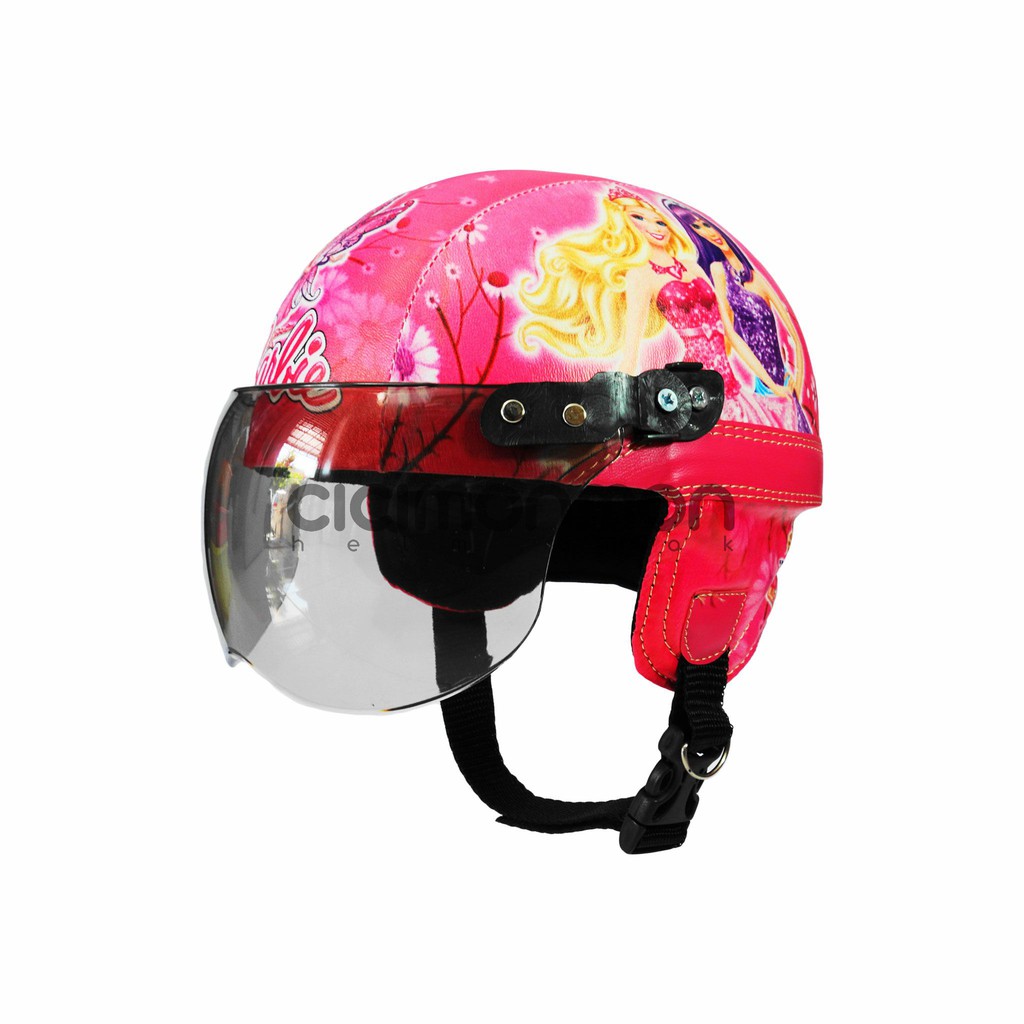 Barbie motorcycle online helmet