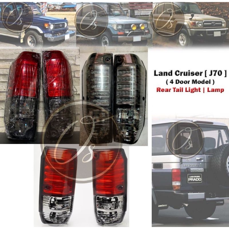 4 door only Toyota Prado Land Cruiser 70 LC70 LC76 LC77 LJ77 RJ77 FZJ76 ...