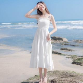 Korean beach outlet dress