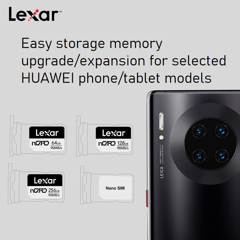 Nm card Huawei 256GB/128GB/64GB Nano Memory Card 90MB/s Apply