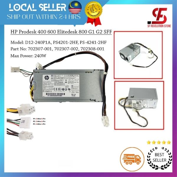 HP ProDesk 600 G1 702308 EPA90 LiteOn SFF 240W PSU PC Power Supply Unit - USED E - Foto 10