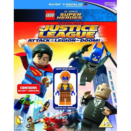 Lego Justice League Attack of the Legion of Doom Original DVD Movie ...