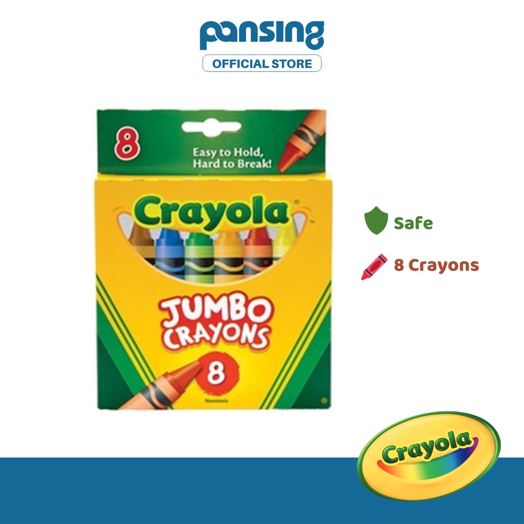 Crayola Jumbo Crayons (8 Count) Shopee Malaysia