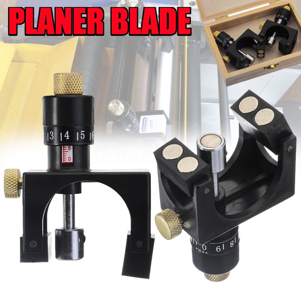 Adjustable Planer Jointer Blade Setting Jig Gauge Tool For Woodworking Shopee Malaysia