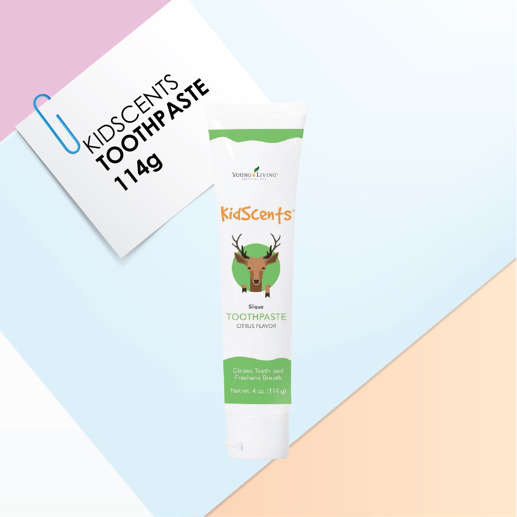 ORIGINAL Young Living (mfg 2023) Kidscents Toothpaste 114g Shopee