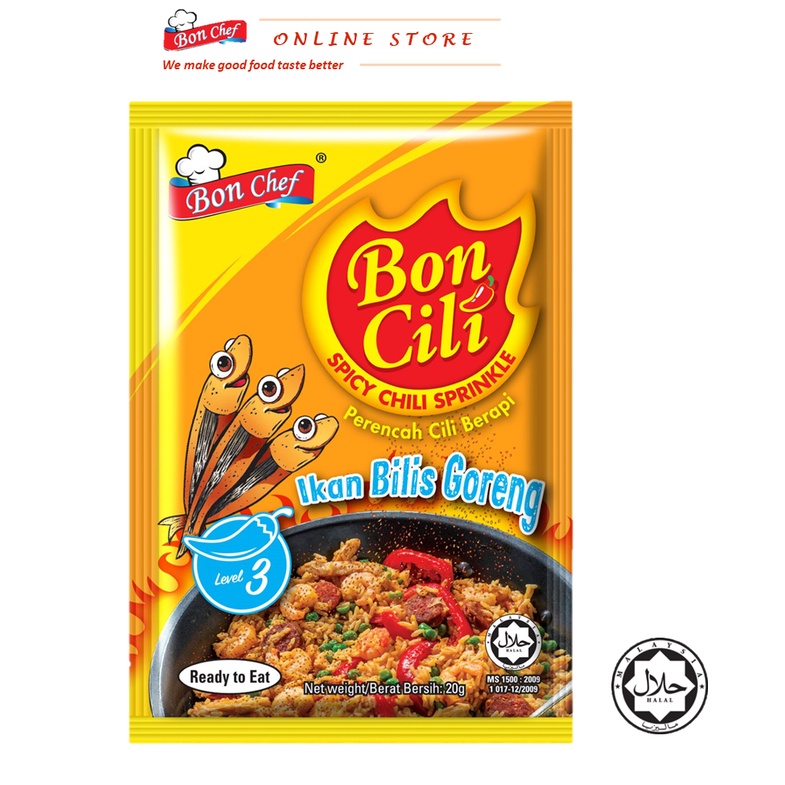 PROMO COMBO 5 PACKS Bon Chef Bon Cili 20g 📣 | Shopee Malaysia