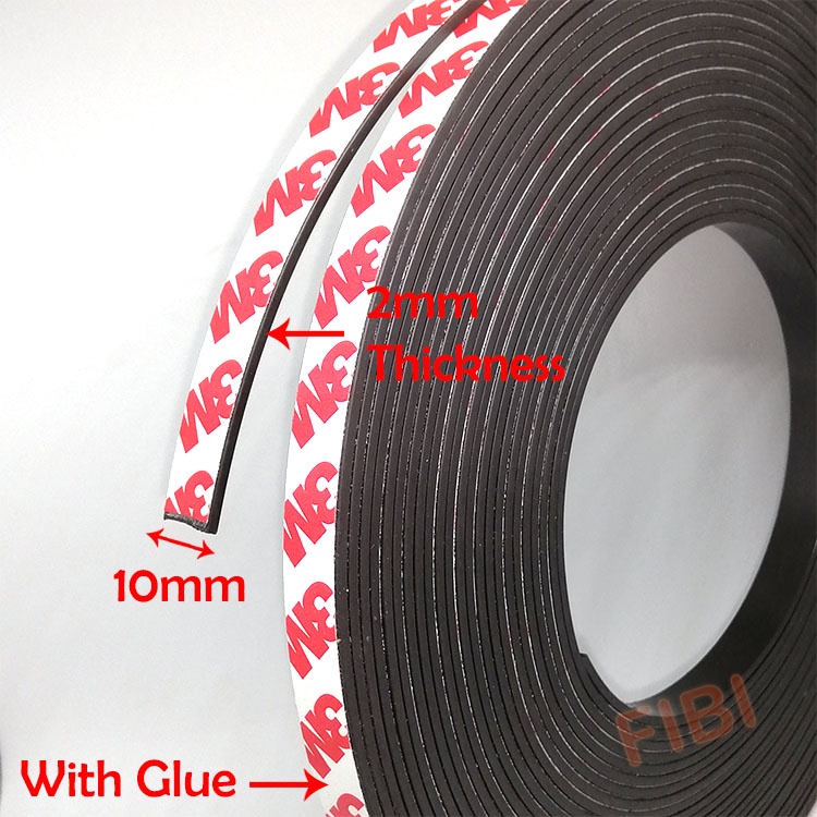 (Meter) 10mm 20mm Magnetic Strip DIY Mosquito Net Magnet Strip Tape Bar ...