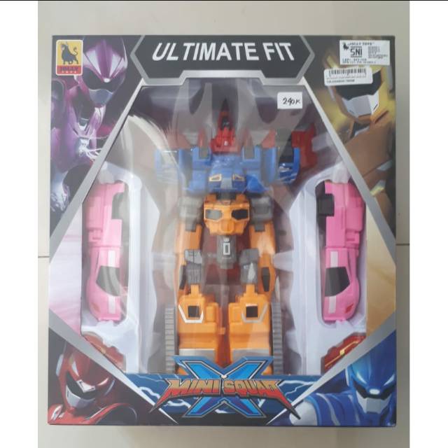 Robot power rangers ultimate fit | Shopee Malaysia