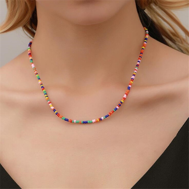 String bead online necklace