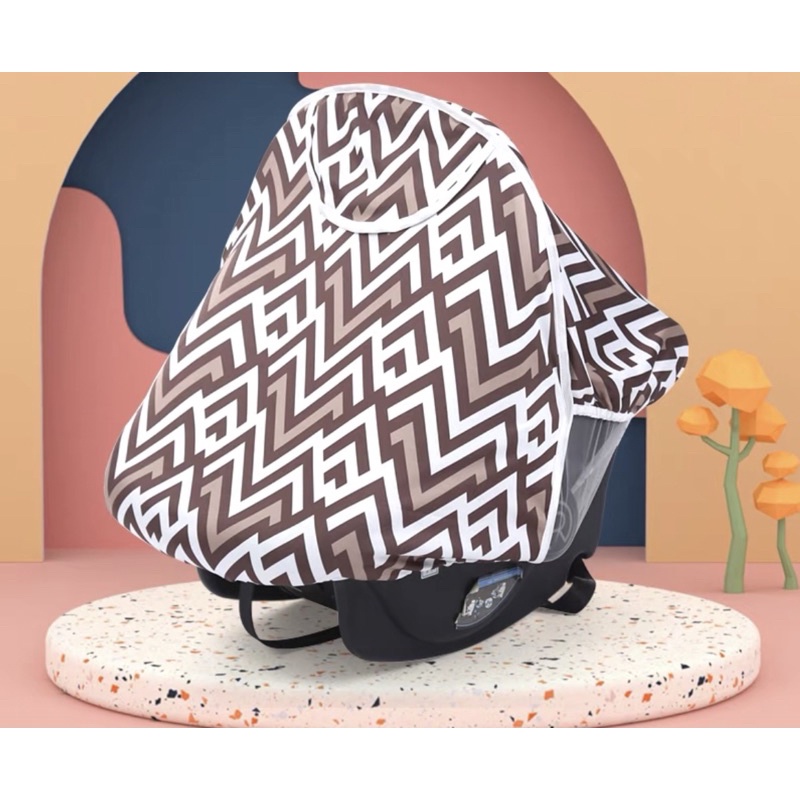 Baby Carrier Rain Cover Shield Transparent waterproof Windproof Chicco