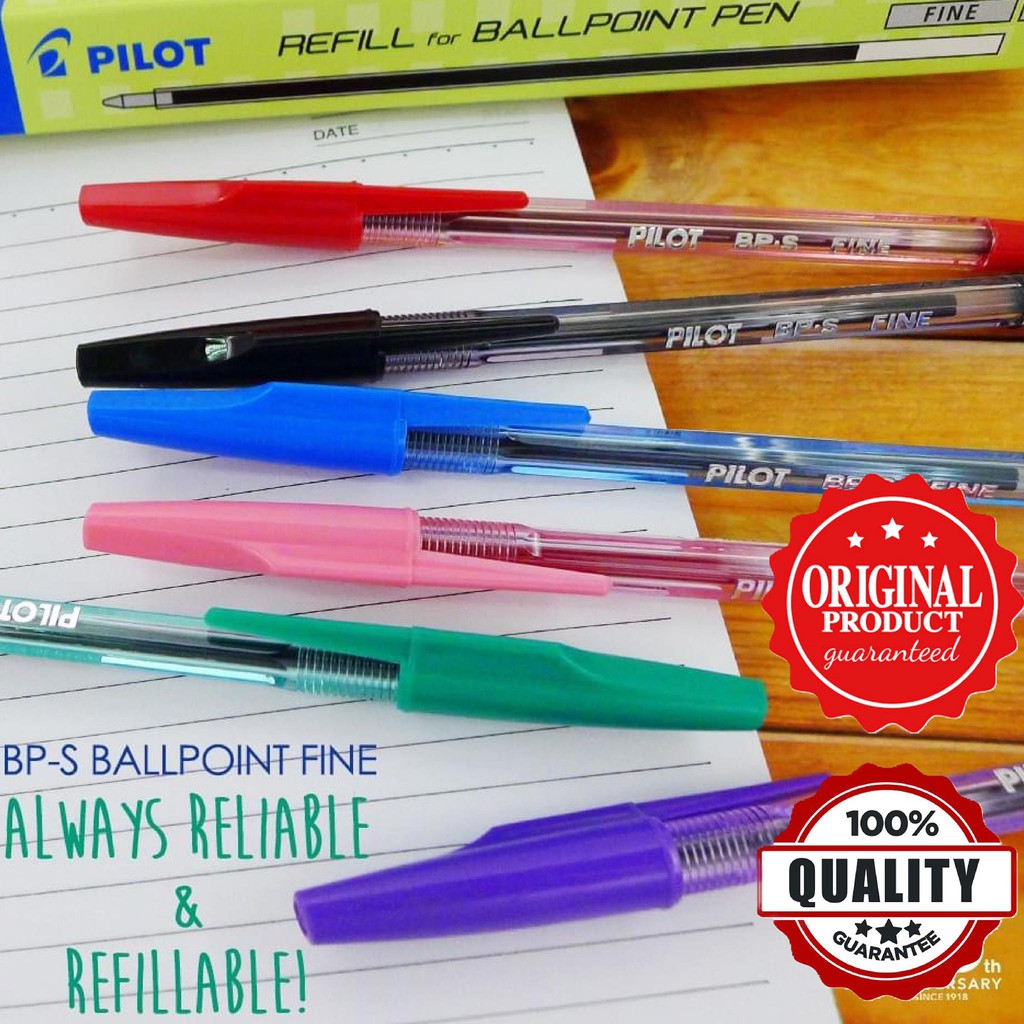 Pilot BP-S Fine 0.7mm Ball Point Pen | Shopee Malaysia