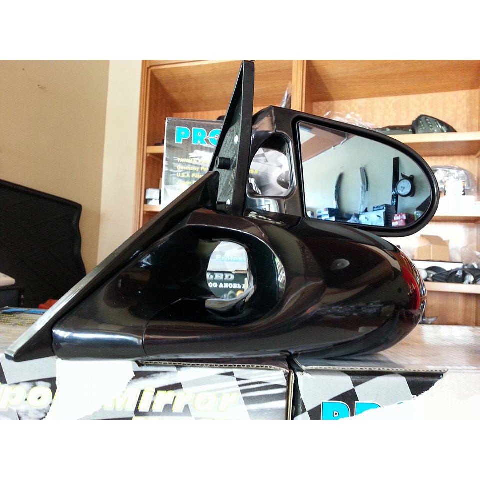 Proton Wira Ganador Side Mirror Cermin Biru Shopee Malaysia