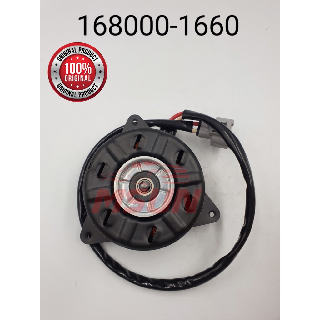 RADIATOR FAN MOTOR 168000-1660 TOYOTA HARRIER MCU30 3.0 LEXUS RX270 ...