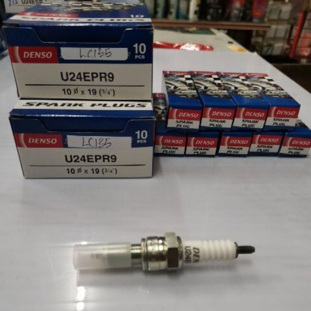 DENSO SPARK PLUGS U24EPR9 FOR LC135, NMAX 155, SPACY 110 | Shopee Malaysia