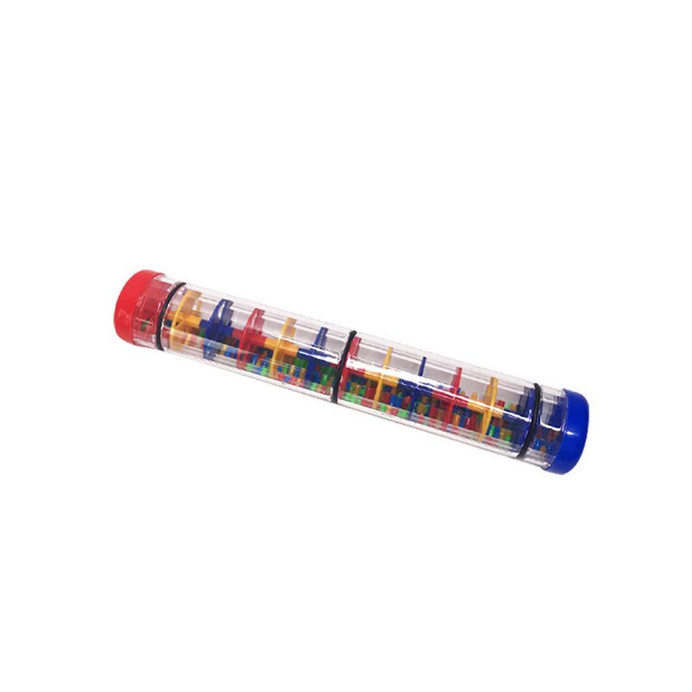 TIANCHUANG Plastic Rain Stick Musical Toy Instrument Rainstick Rainbow