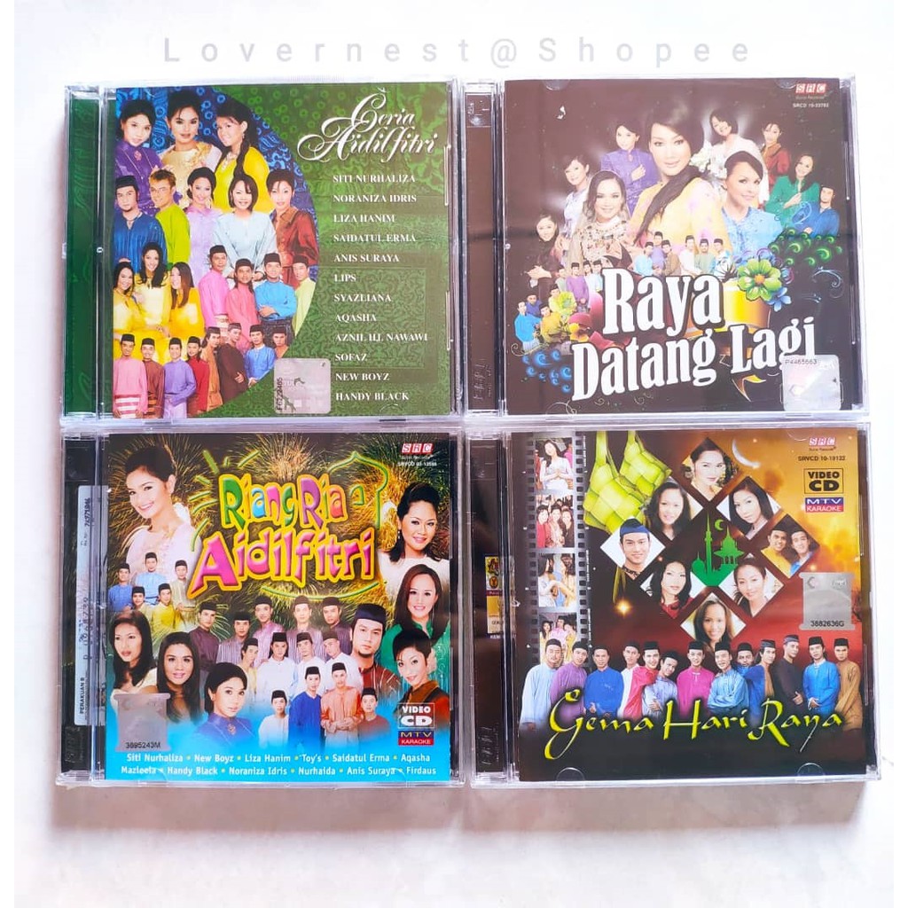 Lagu-Lagu Hits Hari Raya Aidilfitri CD VCD DVD MTV Karaoke - Dato Siti ...