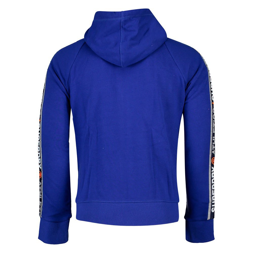 SUPERDRY Stadium Ziphood Hoodie Blue Original Superdry Shopee Malaysia