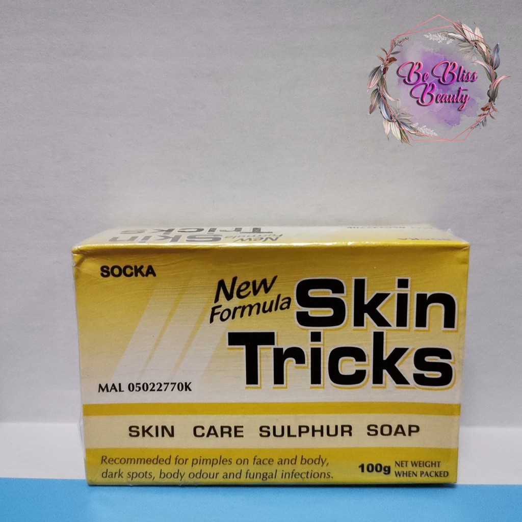 Dr.Socka 100% Original New Formula Skin Tricks Skin Care Sulphur Soap