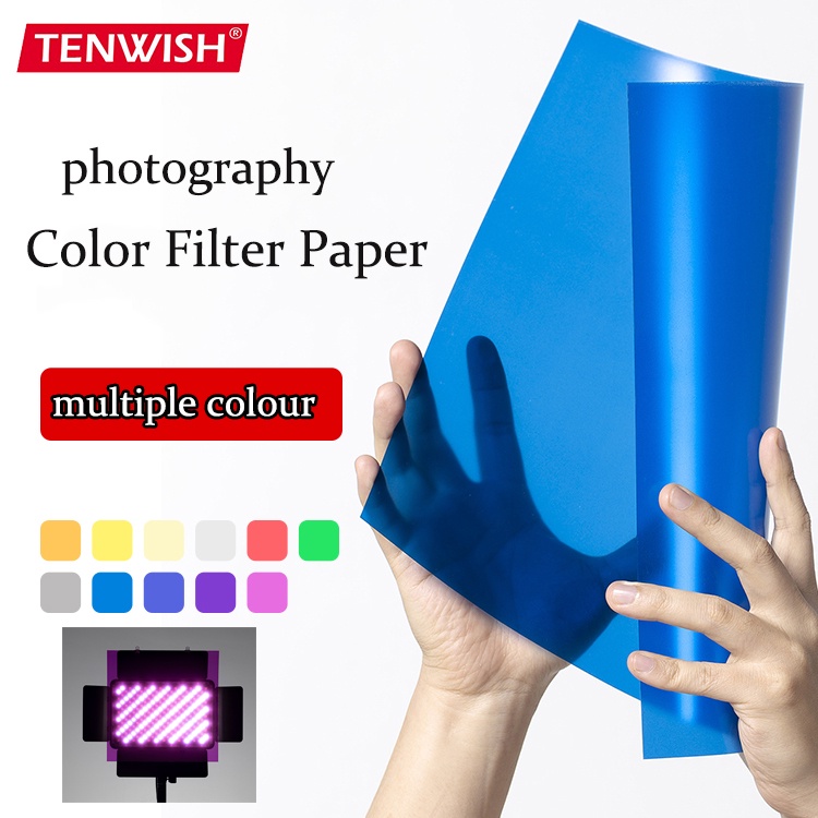 WINDLAND Filter Paper Photo Gels Stage Lighting Red For Head Light Strobe Flashlight Studio Dark Red Blue Green Red Yellow White Ebd1a98a 6478 42a6 8f3e 44de3b7a6f03.8a141487a2950faf3086cae29fdc7380