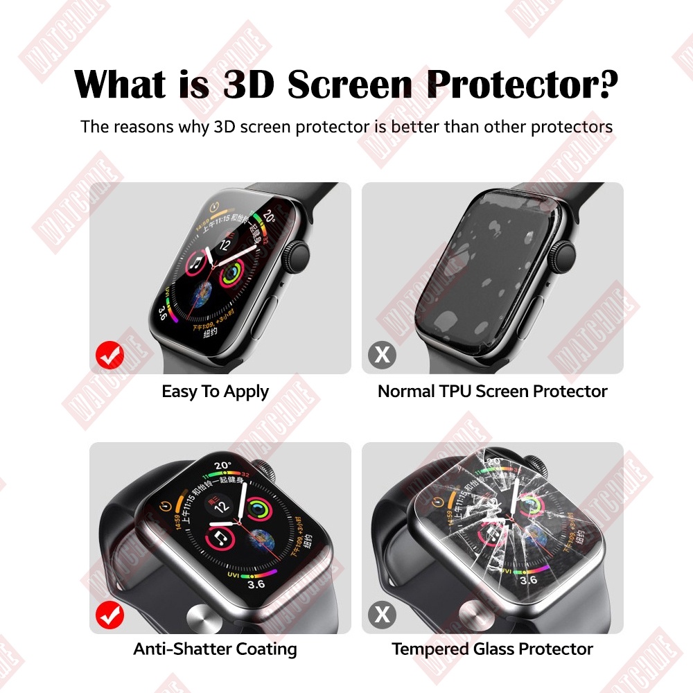 Amazfit Gts Series Screen Protector 3d Full Cover Pmma Film And Tpu Soft 5019