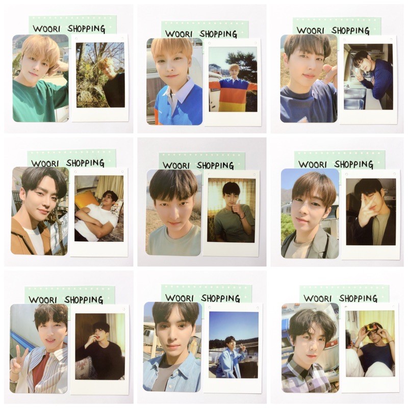SF9 1st Photobook Zuho Official Photocard Set SF9 1st