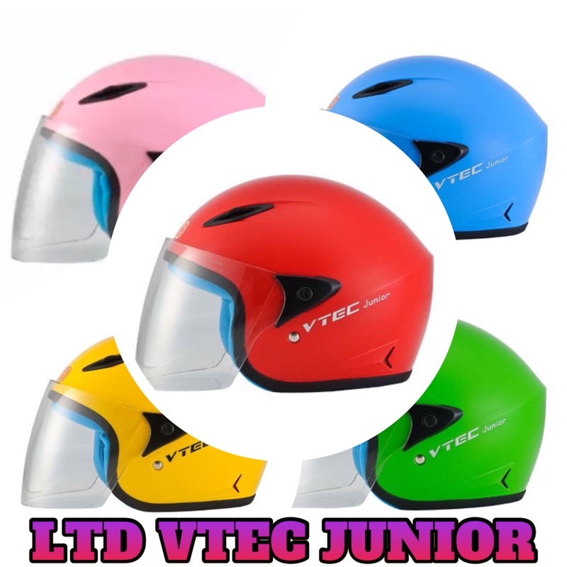 LTD VTEC JUNIOR VISOREX HELMET KIDS HELMET BUDAK HELMET BUDAK LTD